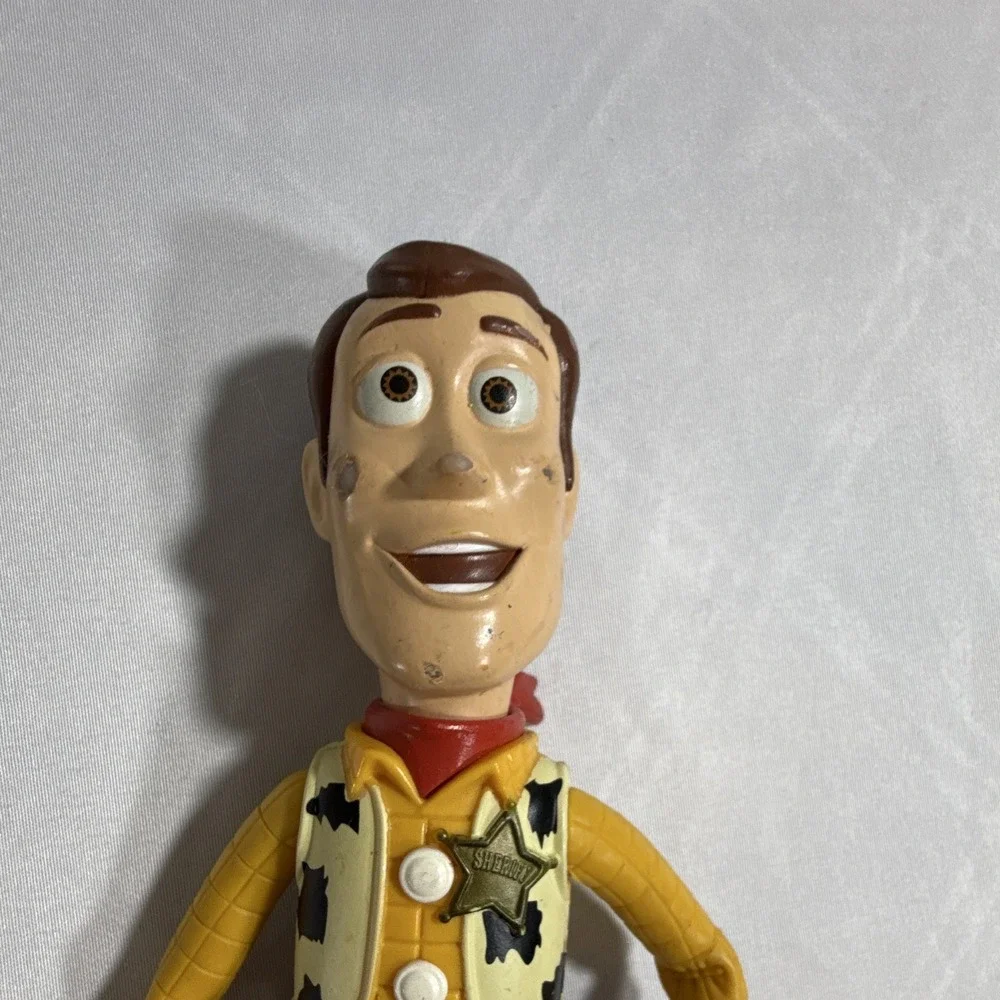 Disney Pixar Toy Story Woody Plastic Action Figure with Holster Movie Theme